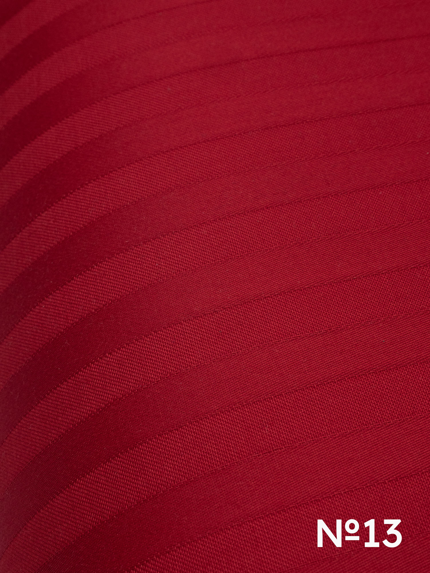 Сатин-страйп Червоний №13 - Зображення 2