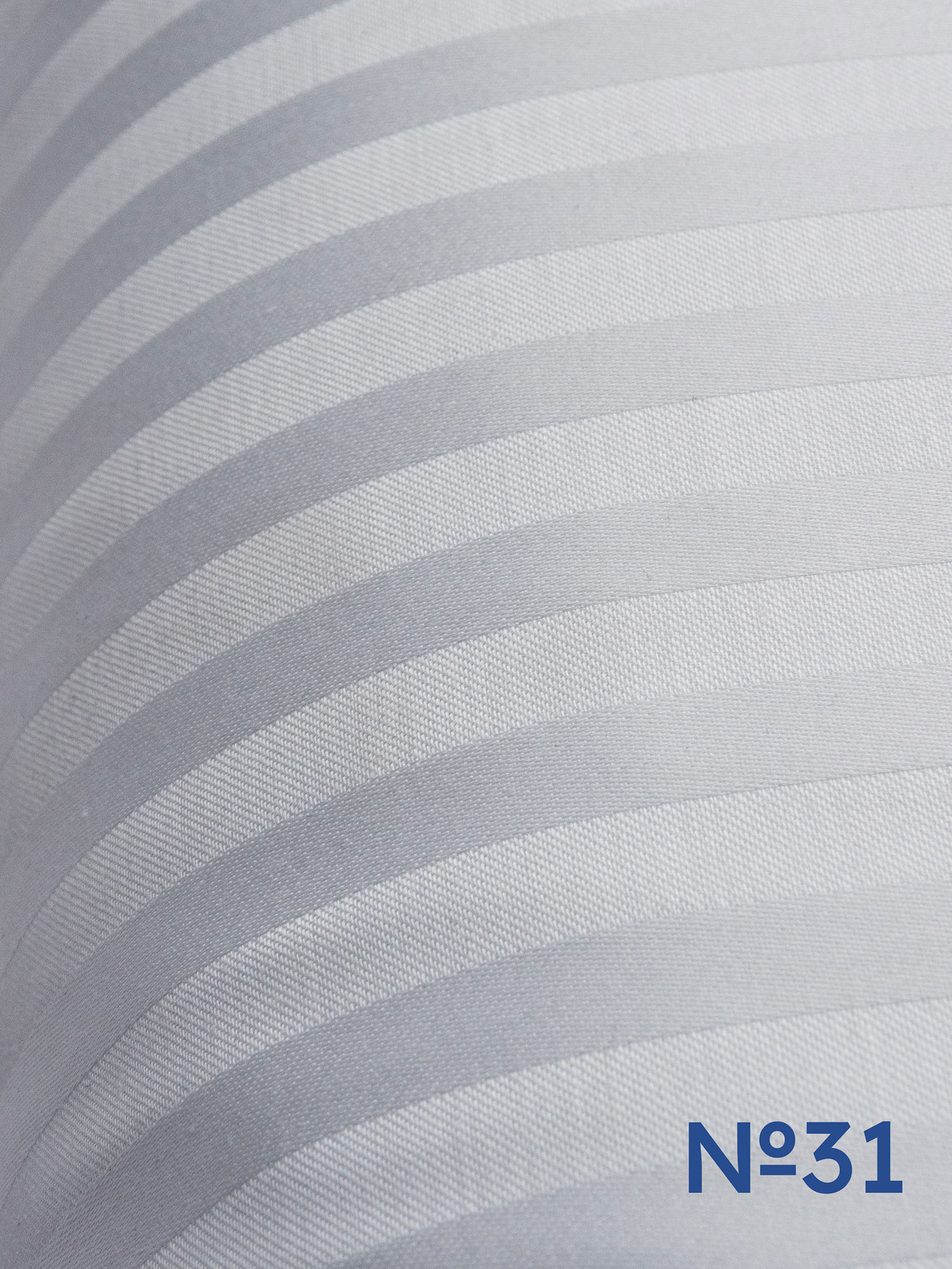 Сатин-страйп Сірий №31 - Зображення 2